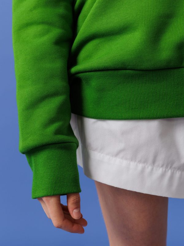 свитшот женский зеленый