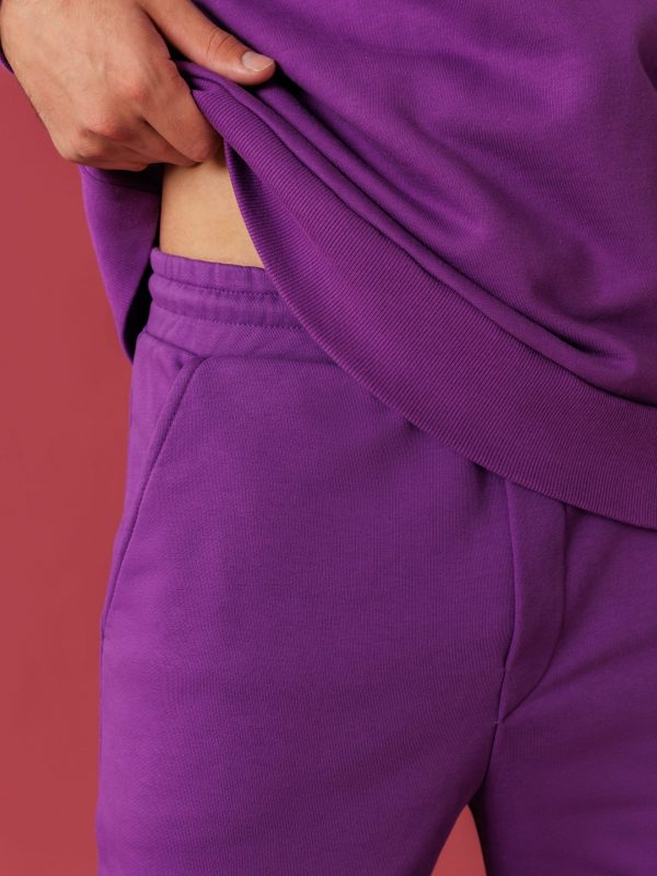 брюки мужские фиолетовые