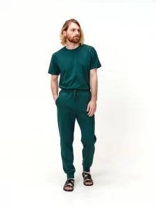 брюки мужские зеленые